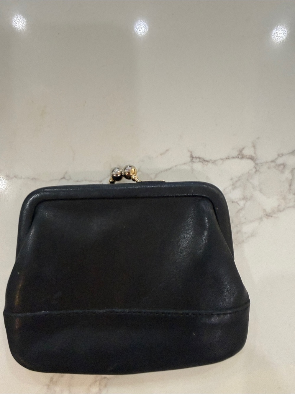 Coach kisslock coin wallet